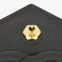 Chanel Small Envelope Maxi CC Logo Flap Bag Black Quilted Lambskin With 24K Gold-Plated Hardware