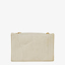 Chanel Small Envelope White Leather Flap Bag