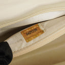 Chanel Small Envelope White Leather Flap Bag