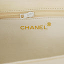 Chanel Small Envelope White Leather Flap Bag