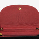 Chanel Small Half-Moon Black Velvet Flap Bag