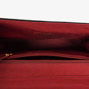 Chanel Small Half-Moon Black Velvet Flap Bag