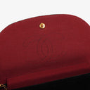Chanel Small Half-Moon Black Velvet Flap Bag