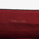 Chanel Small Half-Moon Black Velvet Flap Bag