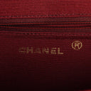 Chanel Small Half-Moon Black Velvet Flap Bag