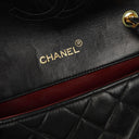 Chanel Maxi CC Logo Black Quilted Lambskin Small Single Flap Bag