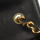 Chanel Maxi CC Logo Black Quilted Lambskin Small Single Flap Bag
