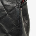 Chanel Maxi CC Logo Black Quilted Lambskin Small Single Flap Bag
