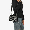 Chanel Small Single Black Quilted Patent Leather Flap Bag