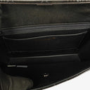 Chanel Small Single Black Quilted Patent Leather Flap Bag
