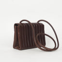 Chanel Small Vintage Classic Flap Bag In Chocolate Brown Vertical Quilted Lambskin And 24K Gold-Plated Hardware