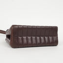 Chanel Small Vintage Classic Flap Bag In Chocolate Brown Vertical Quilted Lambskin And 24K Gold-Plated Hardware