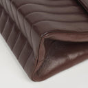 Chanel Small Vintage Classic Flap Bag In Chocolate Brown Vertical Quilted Lambskin And 24K Gold-Plated Hardware