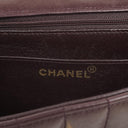 Chanel Small Vintage Classic Flap Bag In Chocolate Brown Vertical Quilted Lambskin And 24K Gold-Plated Hardware