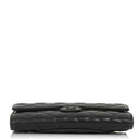 Chanel So Black Large Quilted Lambskin Flap Wallet