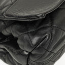 Chanel Soft Elegance Black Calfskin Quilted Flap Bag