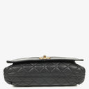 Chanel Soft Elegance Black Calfskin Quilted Flap Bag