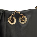 Chanel Soft Elegance Black Calfskin Quilted Flap Bag