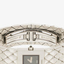 Chanel Stainless Steel 19mm Quilted Matelasse Acier Quartz Watch Black