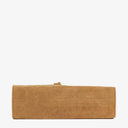 Chanel Suede Half Moon Brown Shoulder Bag