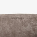 Chanel Beige Suede Patchwork Accordion Mademoiselle Flap