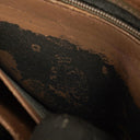 Chanel Suede Quilted Half Moon Full Flap Bag