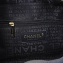 Chanel Timeless CC Medium Bowling Bag Navy Blue Quilted Caviar Gold Hardware 2004-2005