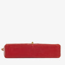 Chanel Timeless Classic Double Flap Bag Red Quilted Lambskin 24K Gold-Plated Hardware