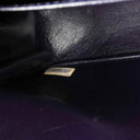 Chanel Timeless Classic Double Flap Navy Quilted Lambskin 24k Gold Plated Hardware