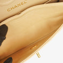 Chanel Timeless Classic Small Double Flap Bag In Beige Quilted Lambskin And 24K Gold-Plated Hardware
