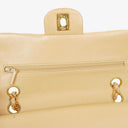 Chanel Timeless Classic Small Double Flap Bag In Beige Quilted Lambskin And 24K Gold-Plated Hardware