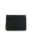 Chanel Timeless Classic Small Flap Bag In Black Quilted Lambskin And 24K Gold-Plated Hardware