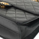 Chanel Timeless Classic Small Flap Bag In Black Quilted Lambskin And 24K Gold-Plated Hardware