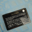 Chanel Travel Line Light Blue Nylon CC Logo Bag