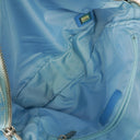 Chanel Travel Line Light Blue Nylon CC Logo Bag
