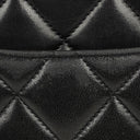 Chanel Trendy CC Large Black Quilted Lambskin Dual Handle Flap Bag