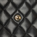 Chanel Trendy CC Large Black Quilted Lambskin Dual Handle Flap Bag