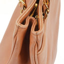 Chanel Triple CC Brown Leather Shopping Tote