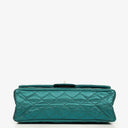 Chanel Turquoise Metallic 2.55 Reissue 225 Double Flap Bag