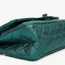 Chanel Turquoise Metallic 2.55 Reissue 225 Double Flap Bag