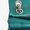 Chanel Turquoise Metallic 2.55 Reissue 225 Double Flap Bag