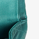 Chanel Turquoise Metallic 2.55 Reissue 225 Double Flap Bag