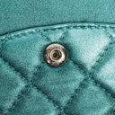 Chanel Turquoise Metallic 2.55 Reissue 225 Double Flap Bag