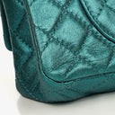 Chanel Turquoise Metallic 2.55 Reissue 225 Double Flap Bag
