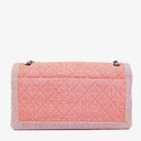 Chanel Tweed Medium Two-Toned Pink Shoulder Flap Bag