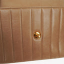 Chanel Vertical Quilted Lambskin Single Flap Diana Bag With 24K Gold-Plated Hardware