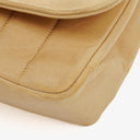 Chanel Vertical Quilted Vintage Flap Bag in Beige Lambskin