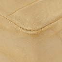 Chanel Vertical Quilted Vintage Flap Bag in Beige Lambskin
