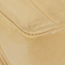 Chanel Vertical Quilted Vintage Flap Bag in Beige Lambskin