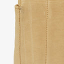 Chanel Vertical Quilted Vintage Flap Bag in Beige Lambskin